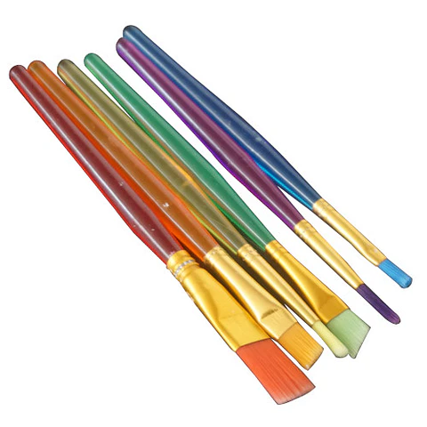  Jgo pinceles colores 6Piezaas COT000413