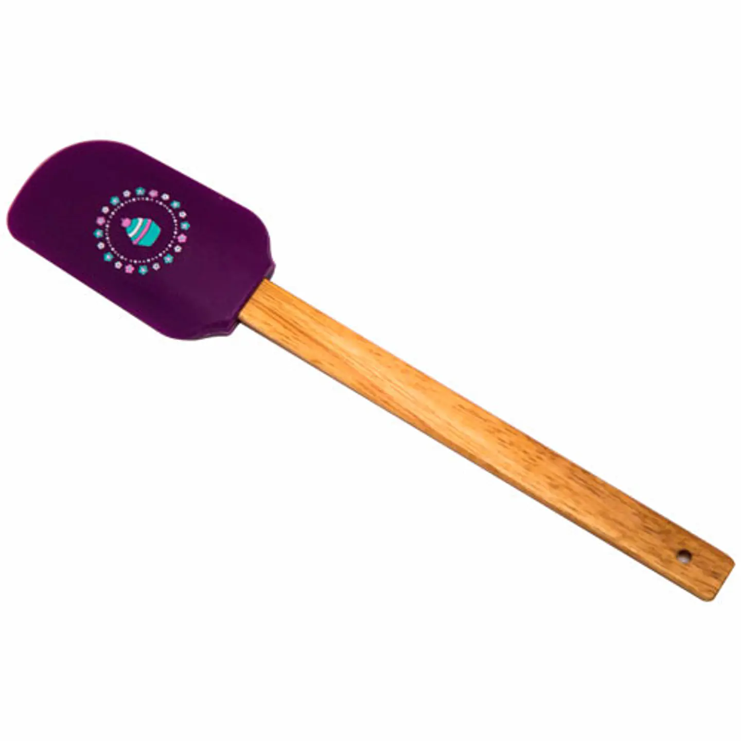  Espatula silicon mango madera Cupcake  5-5022 1