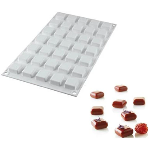  M Sili White micro gems 2x2x1.3 cm 35 cav  SIL00000769
