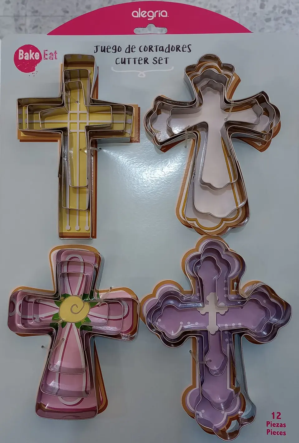  Jgo cortadores ainox cruces 12Pieza CTR000625 1