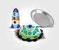  Molde Odisea pay 22.5cm con cortador - Miniatura 2