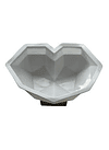 Molde silicón Corazón diamante grande DTEM299