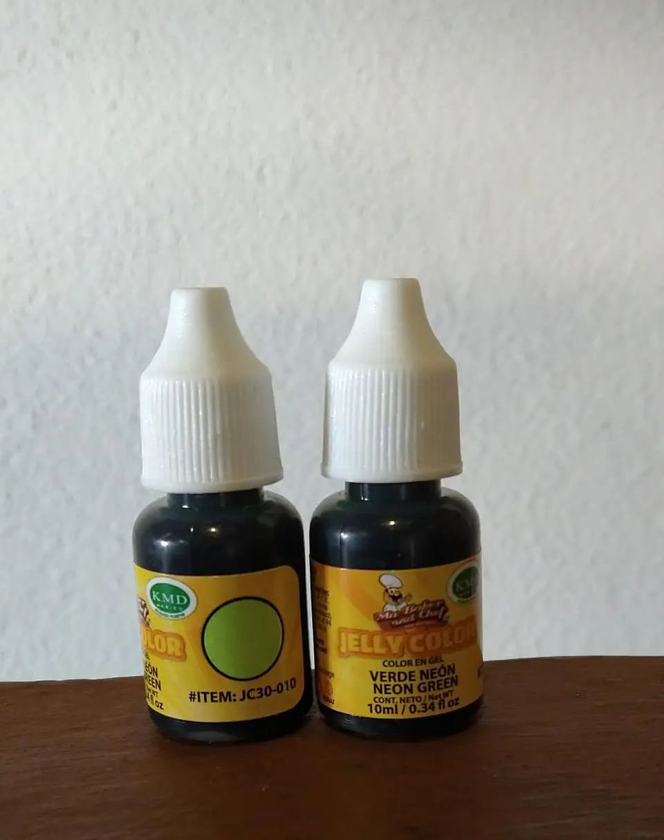  Jelly color verde neon 10ml 1
