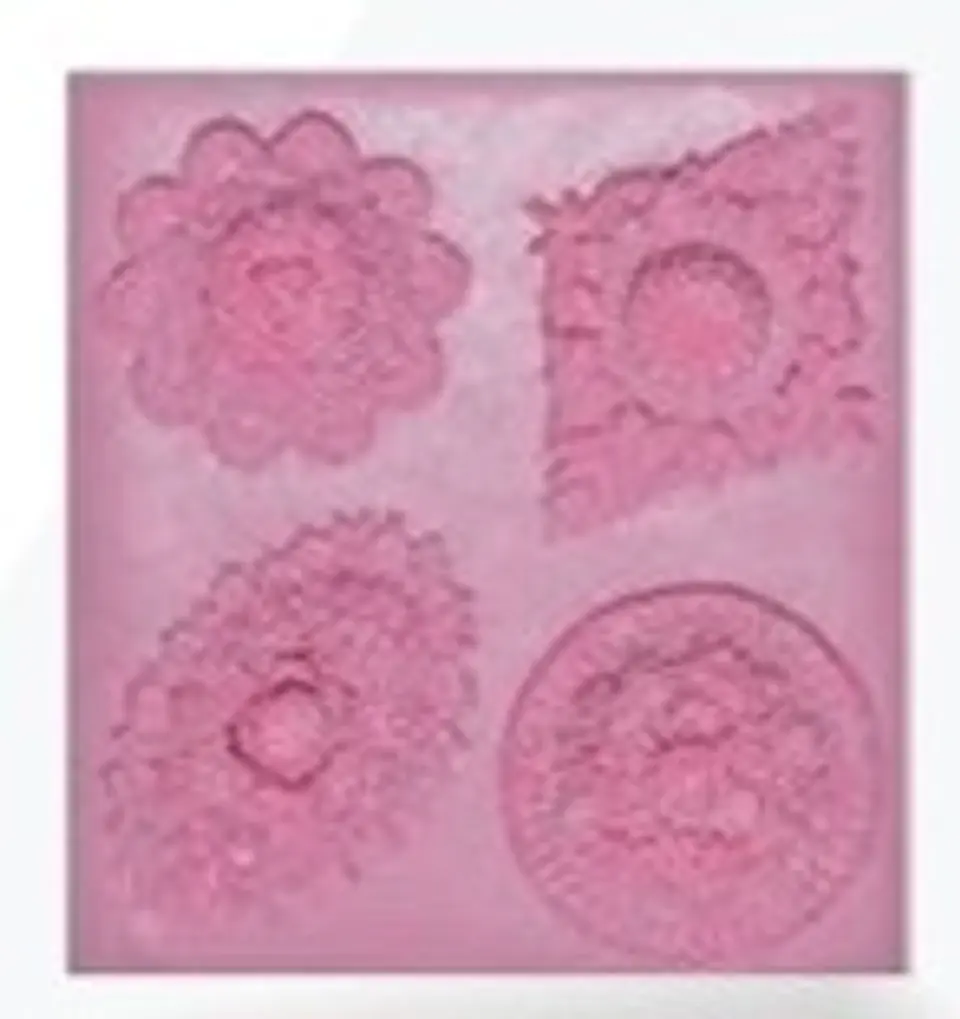  Molde silicon Medallon rosas x9 MSC065 1