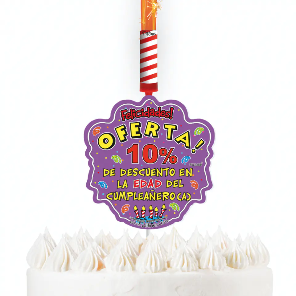  Vela felicidades oferta 10 % 1