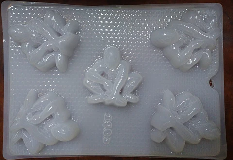  Molde para gelatina chico Spiderman 5 cav. #1005