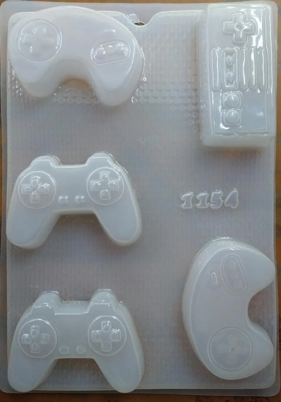  Molde para gelatina chico control gamer 5cav. 1