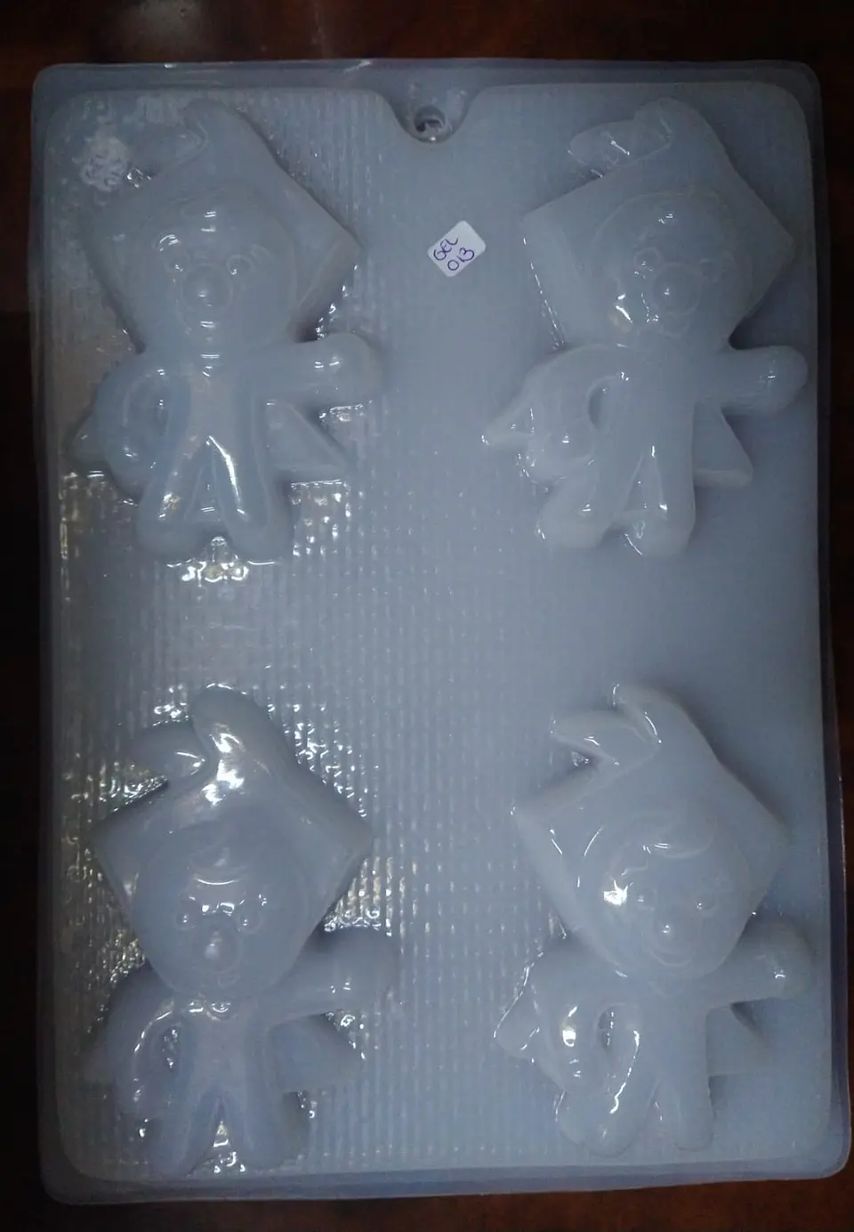  Molde para gelatina chico Plim Plim 1