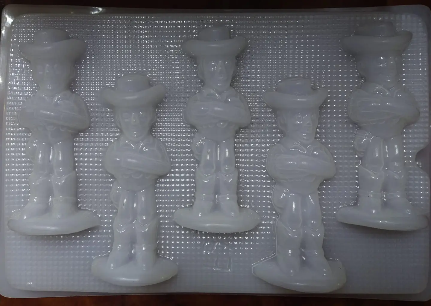  Molde para gelatina chico vaquerito 5cav. 1