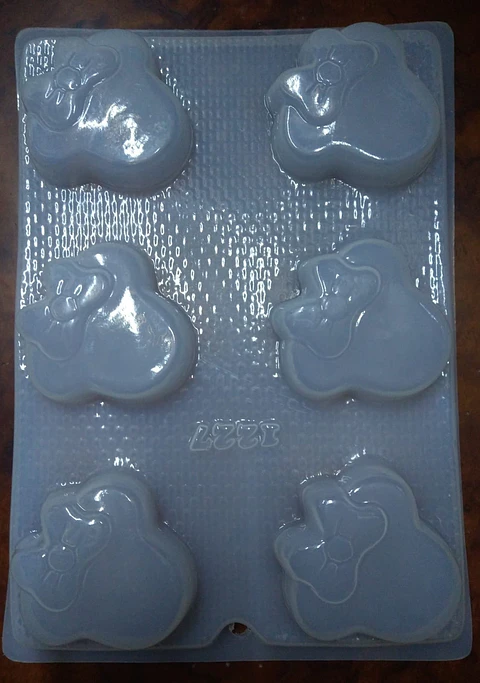  Molde para gelatina chico minnie #1227