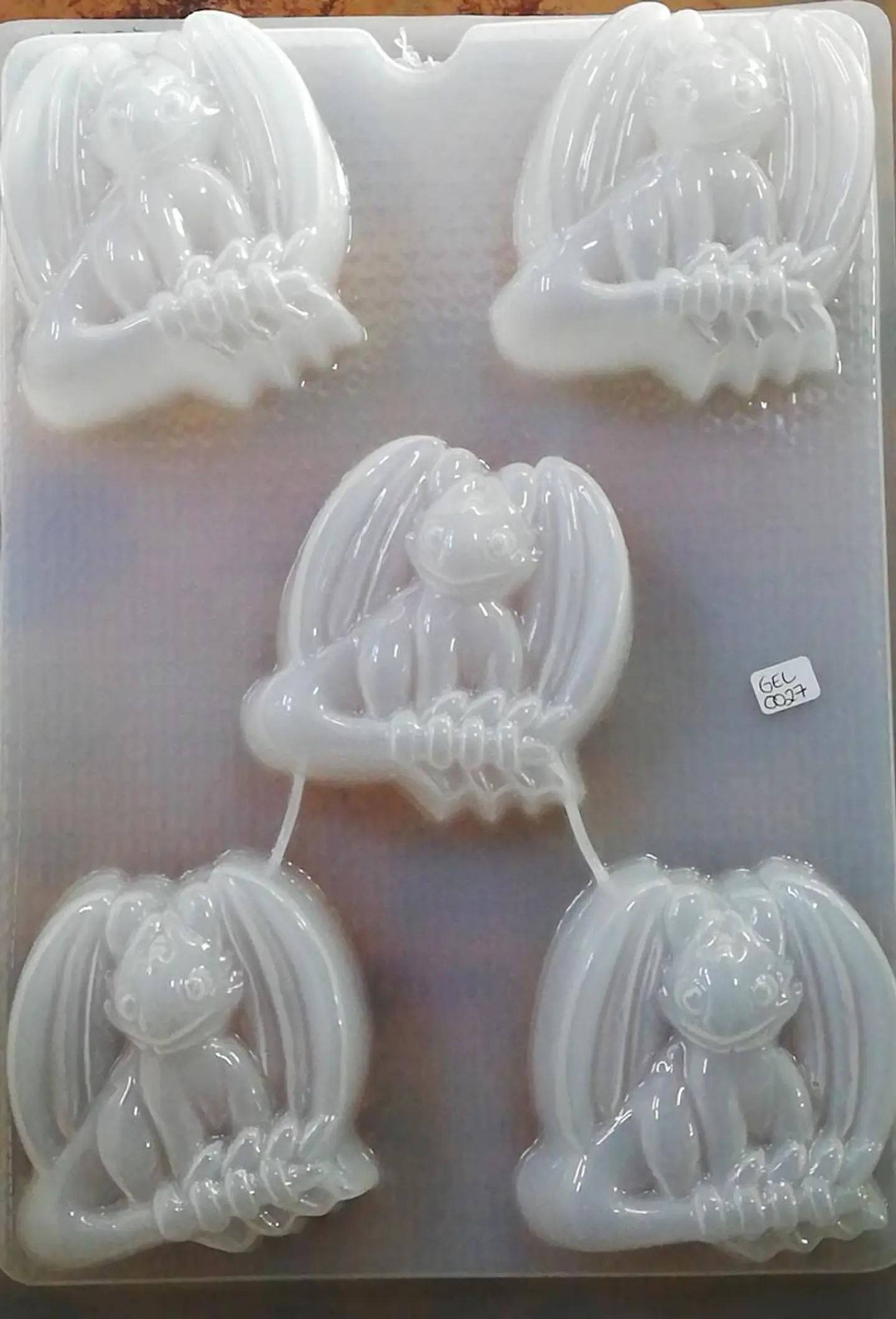  Molde para gelatina chico chimuelo 5cav. 1