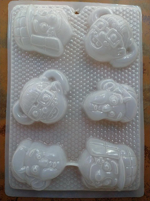  Molde para gelatina chico el chavo 6cav.
