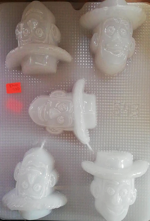  Molde para gelatina chico woody 5cav. #543