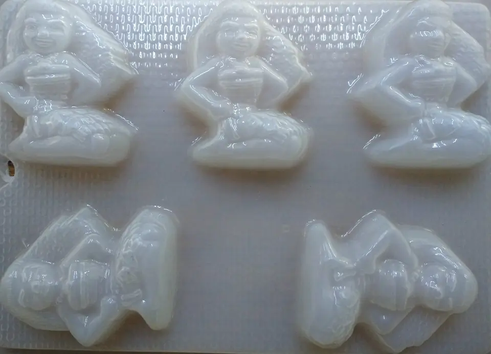  Molde para gelatina chico moana 5cav. 1