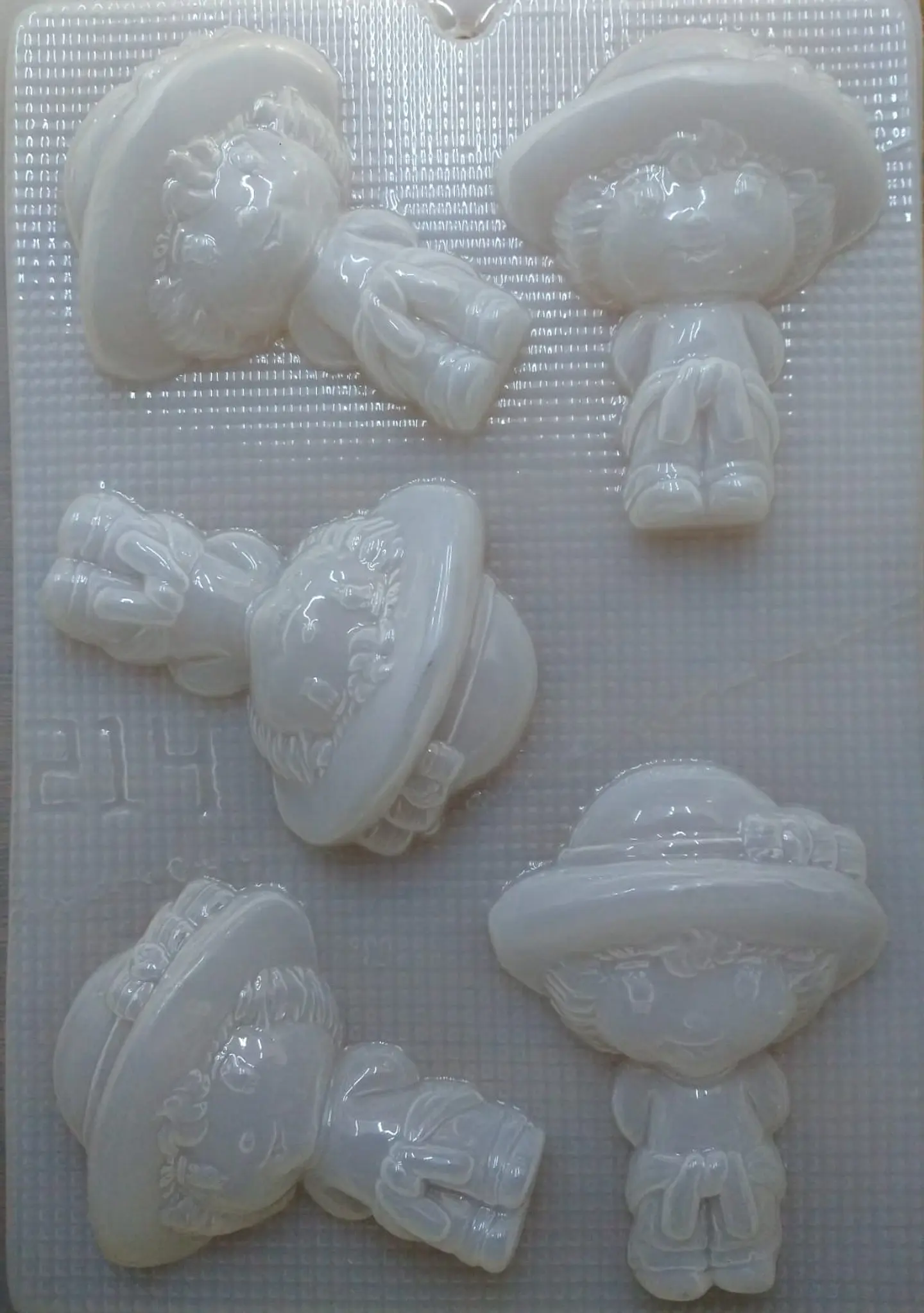  Molde para gelatina chico rosita fresita 1