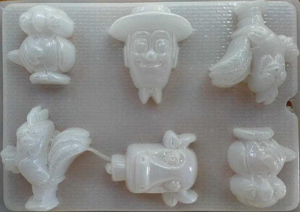  Molde para gelatina chico animales de la granja de Zenon 1