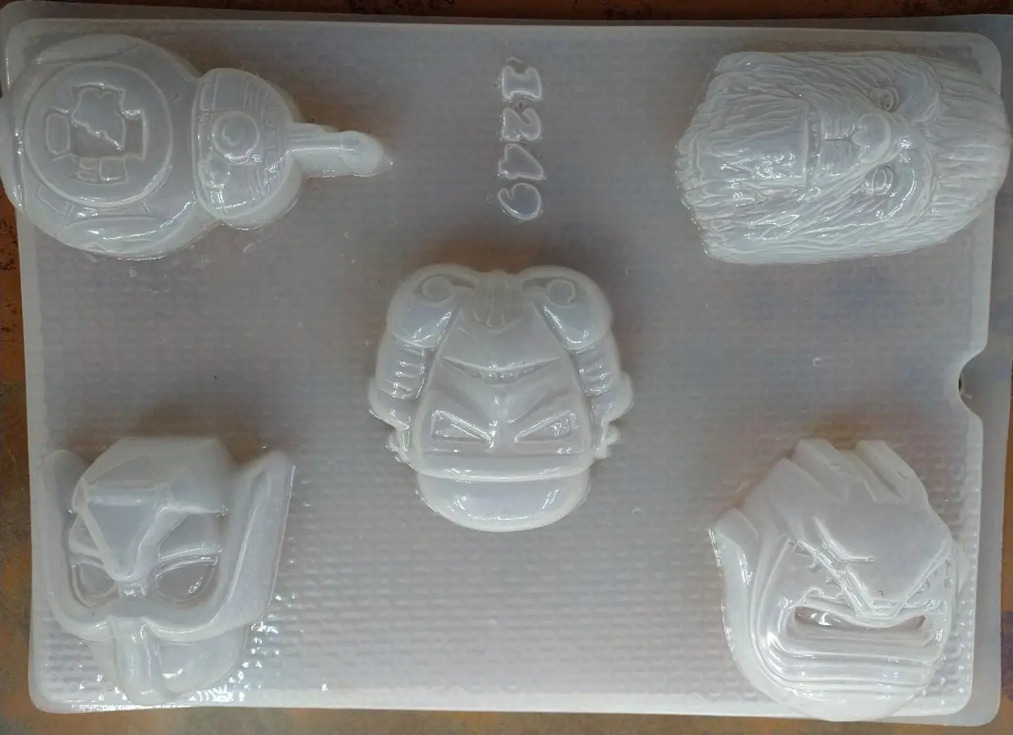  Molde para gelatina Star Wars 1249 1