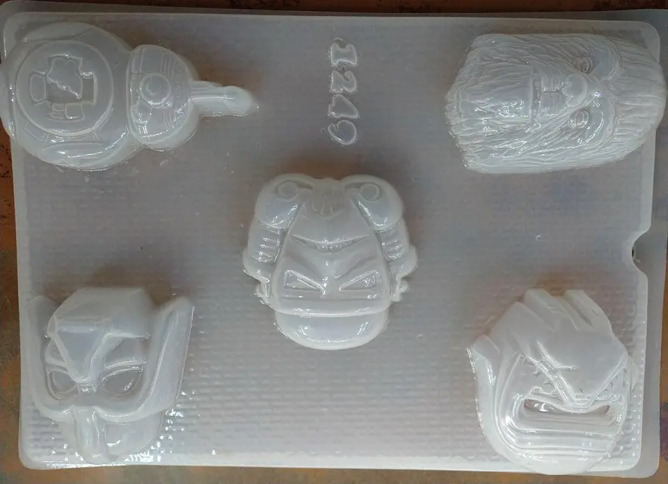  Molde para gelatina Star Wars 1249 1