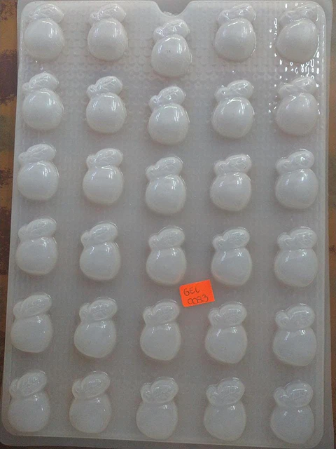  Molde para gelatina chico manzana gomitas