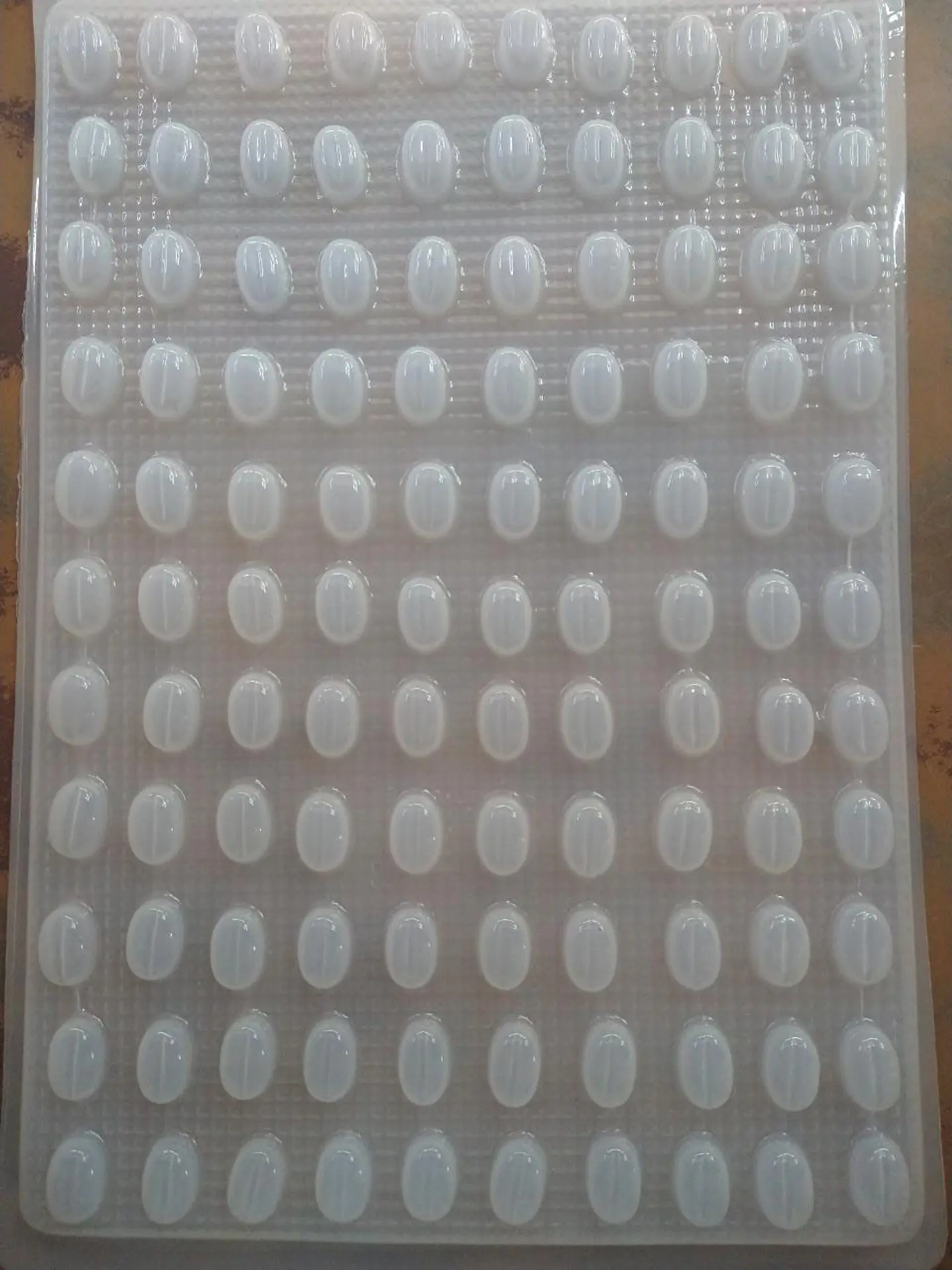  Molde para gelatina chico granos de cafe 1