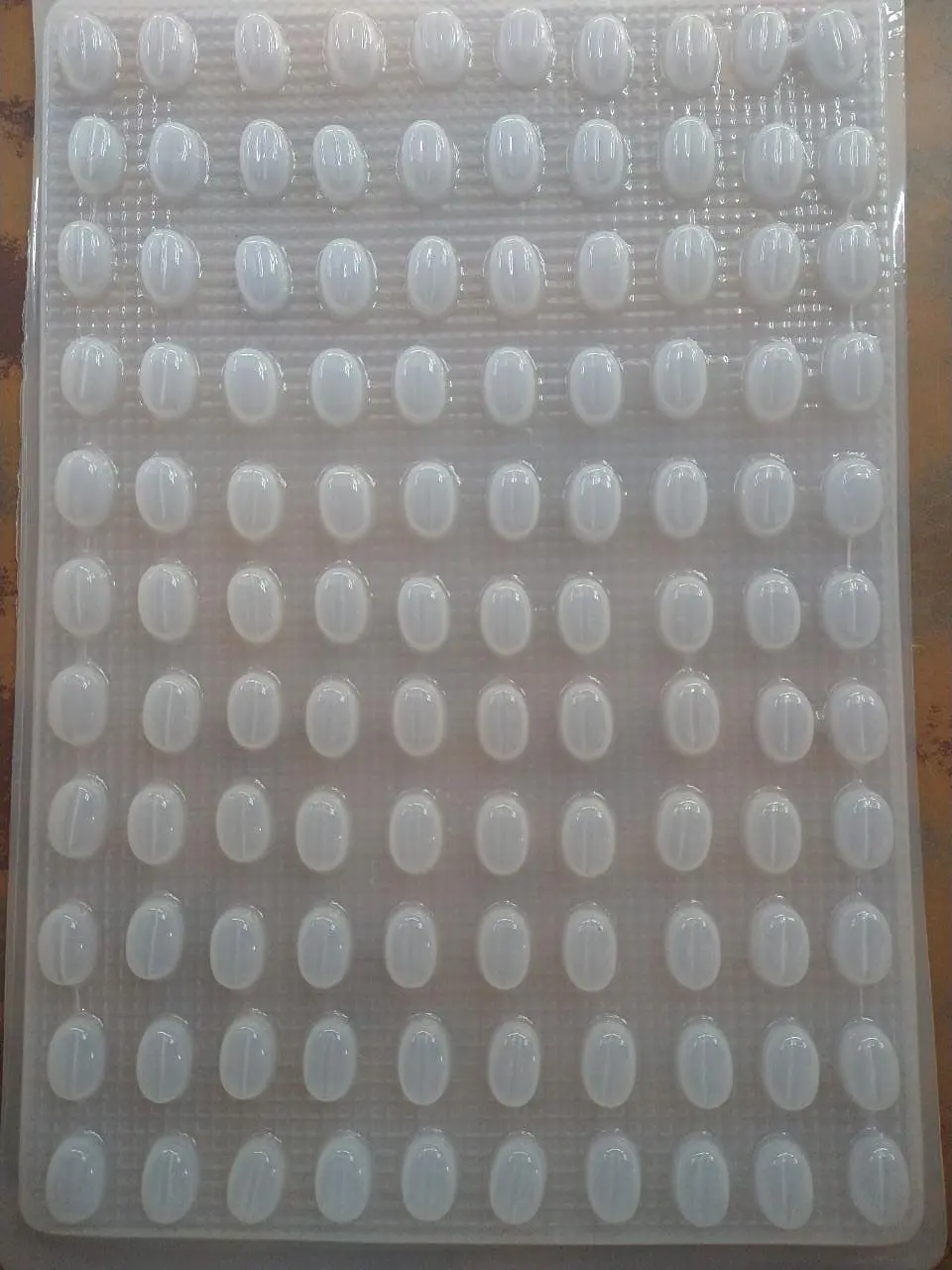  Molde para gelatina chico granos de cafe 1