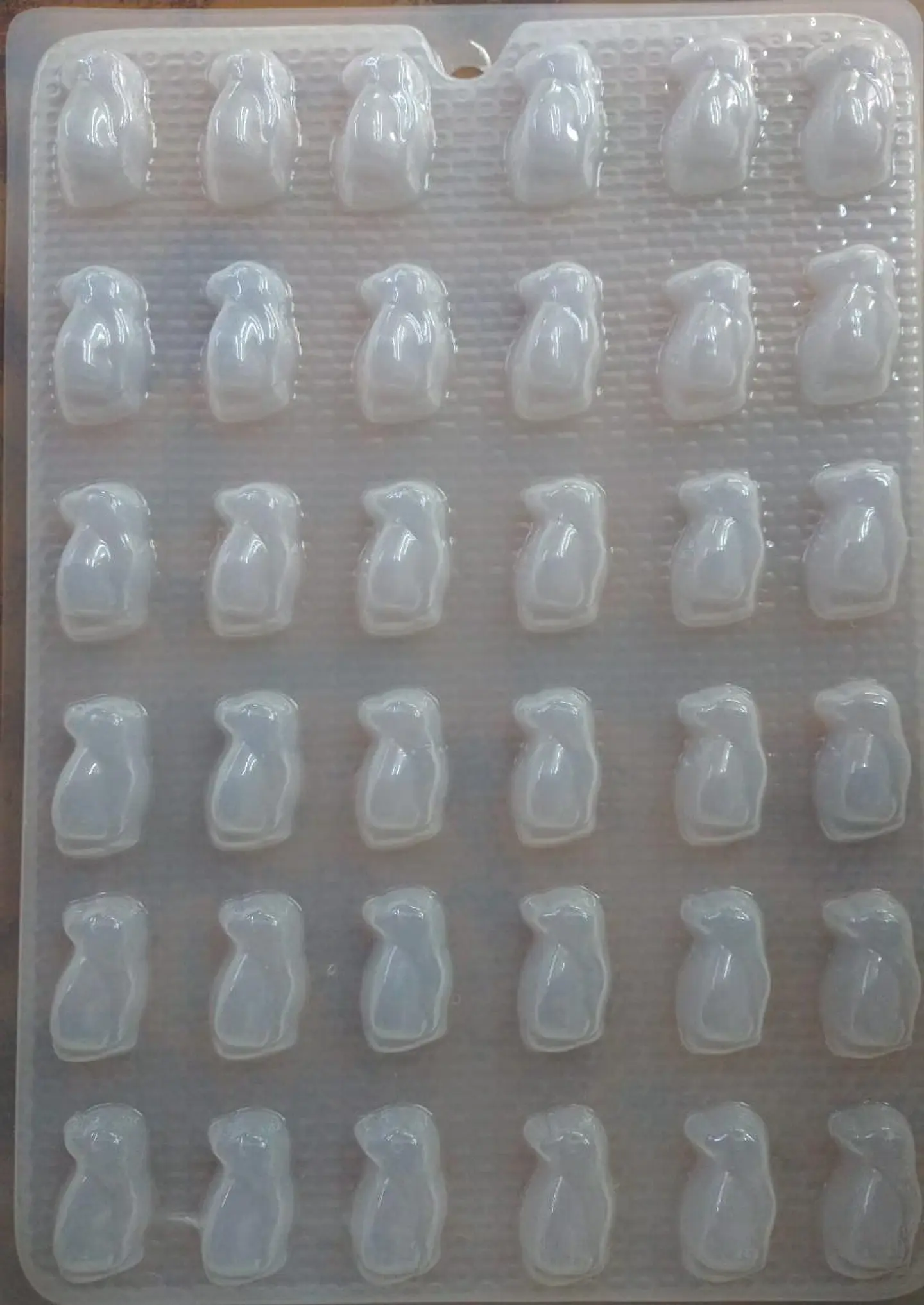  Molde para gelatina chico pinguinos 1
