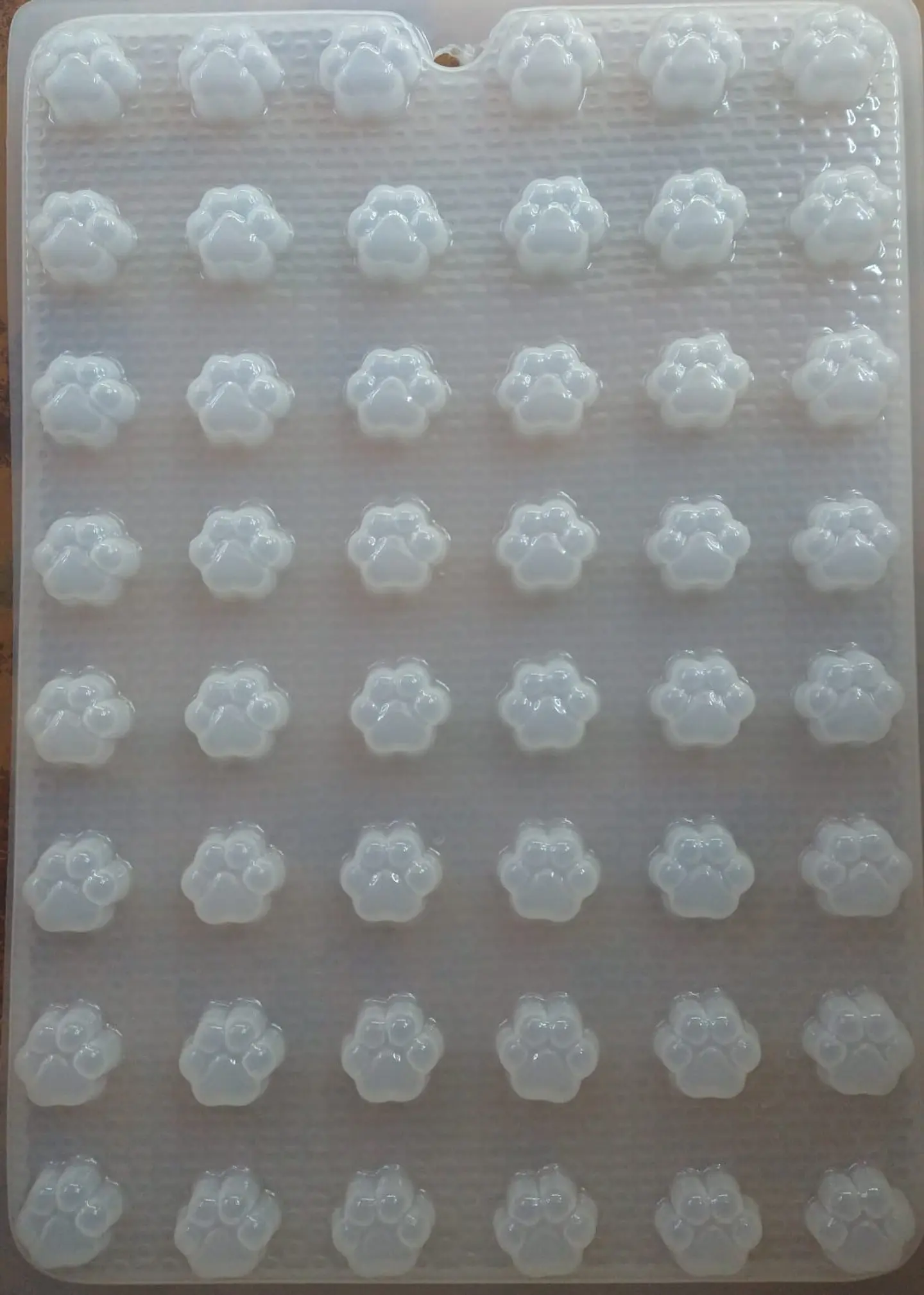  Molde para gelatina chico huellita de perro 1