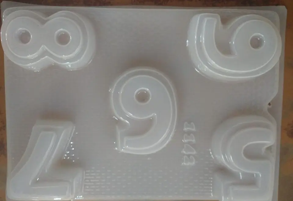  Molde para gelatina chico numeros 5-9 1