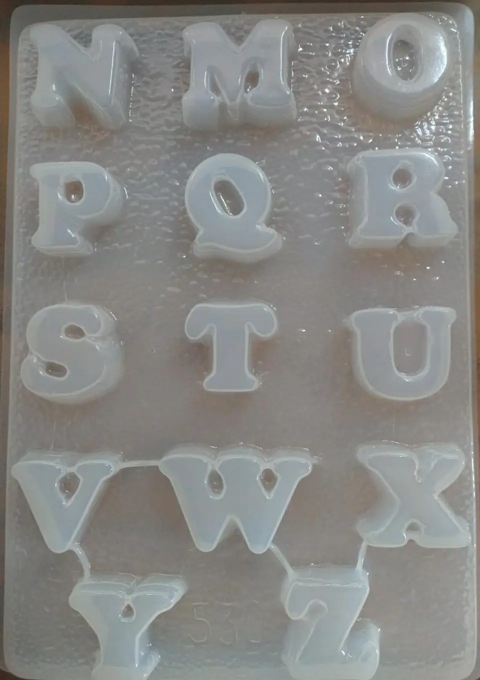  Molde para gelatina chico N-Z 1