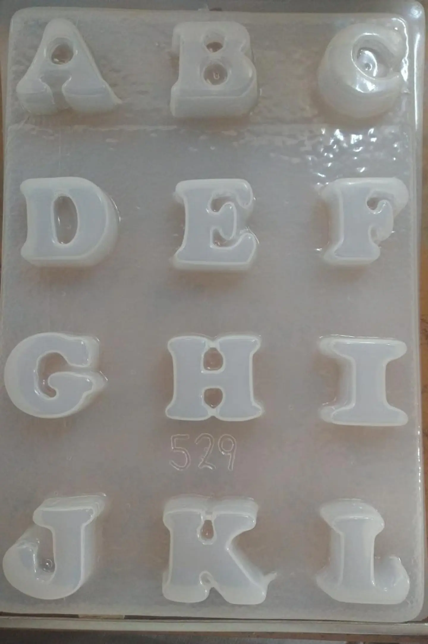  Molde para gelatina chico A-L 1