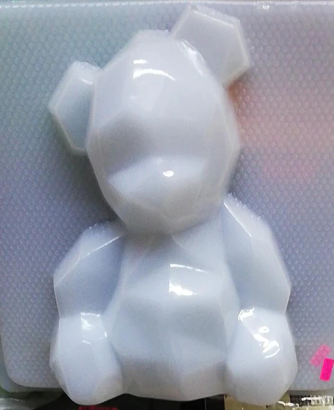 Molde para gelatina mediano oso diamante