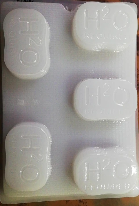  Molde para gelatina chico H2O