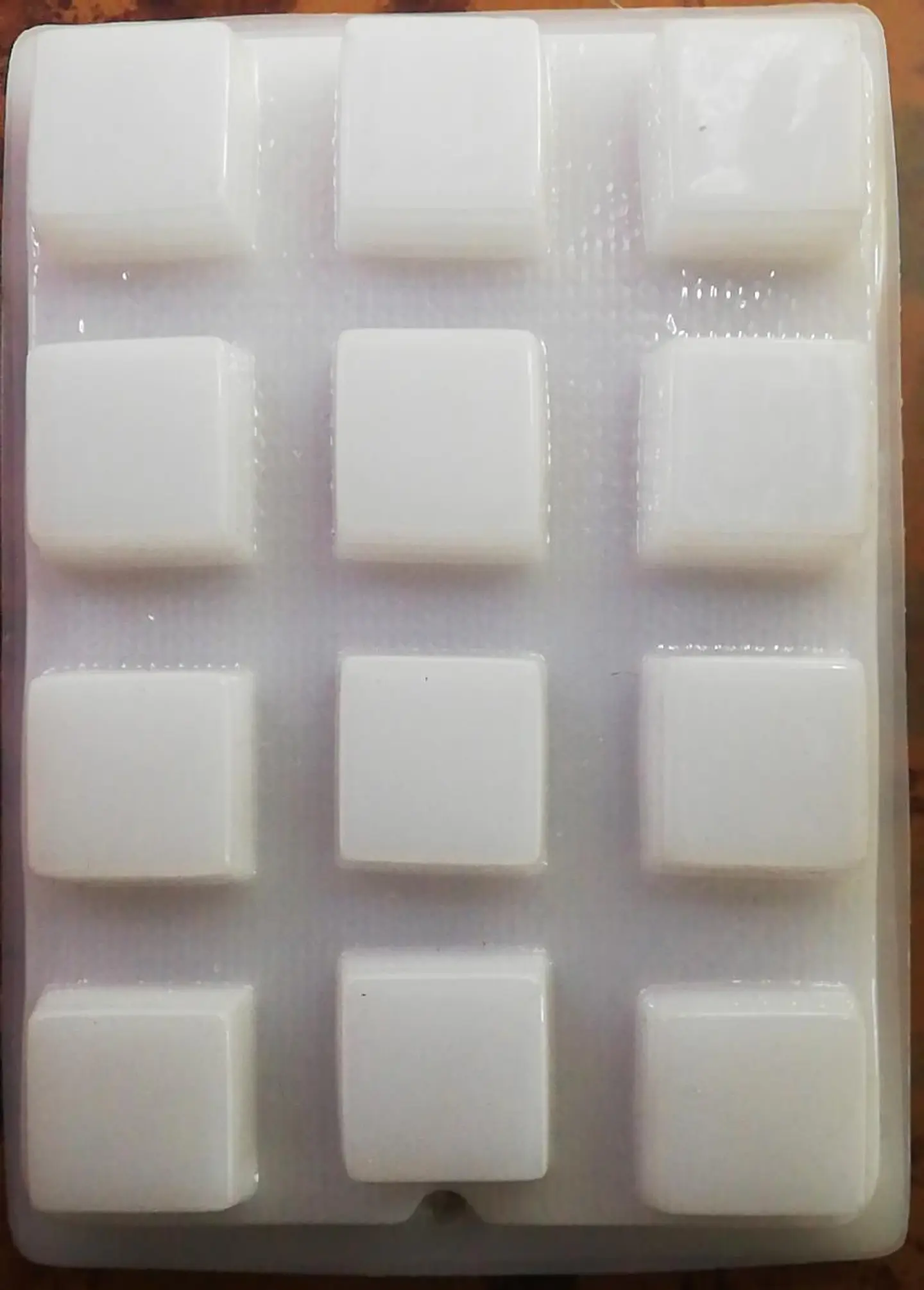  Molde para gelatina chico cuadrados 12cav. 1