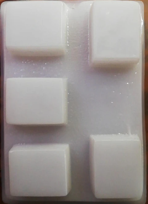  Molde para gelatina chico rectangulos 5cav.