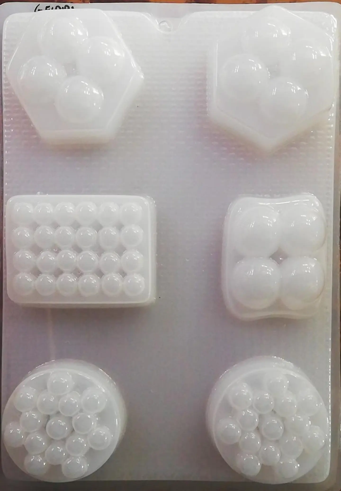  Molde para gelatina chico jabones con relieve 1