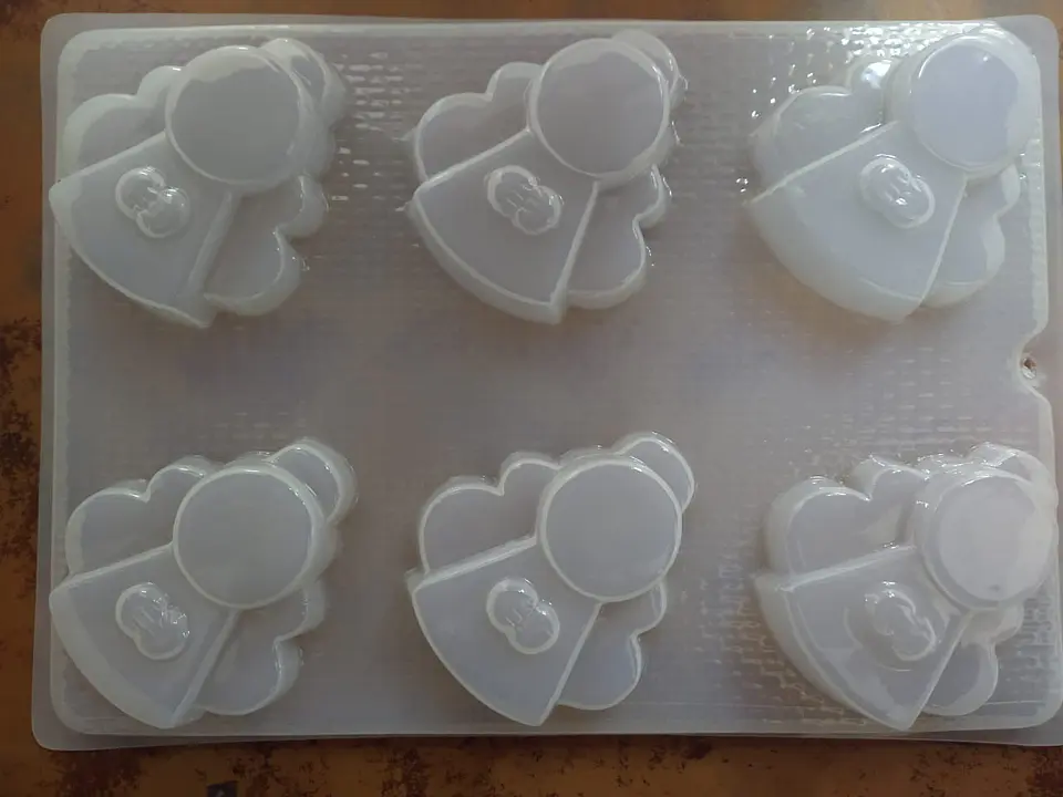  Molde para gelatina chico angelitos #212 1
