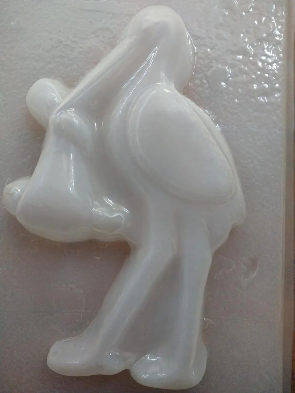  Molde para gelatina chico cigue?a 1