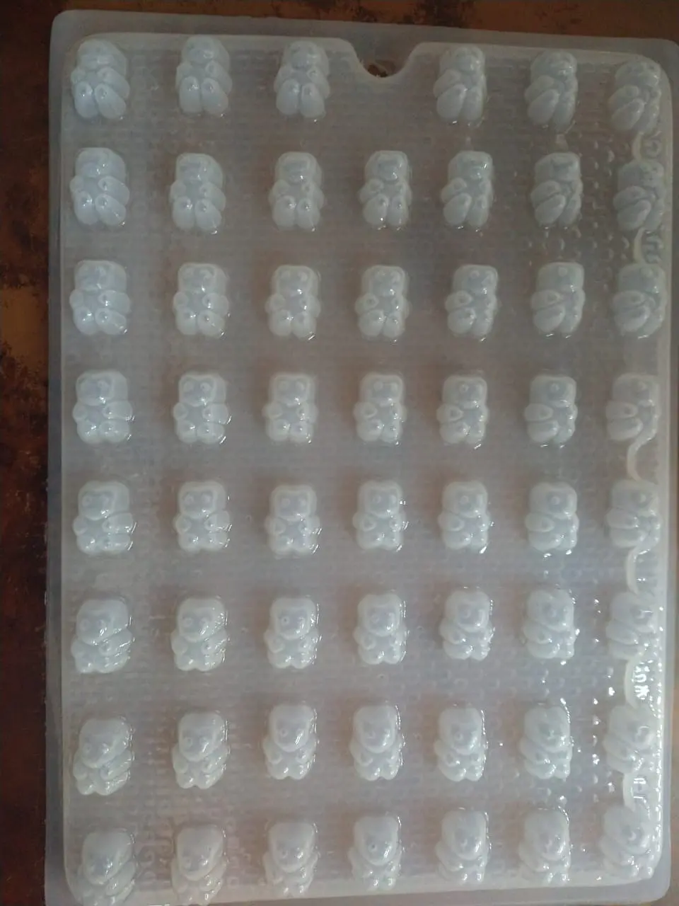  Molde para gelatina chico panditas 1
