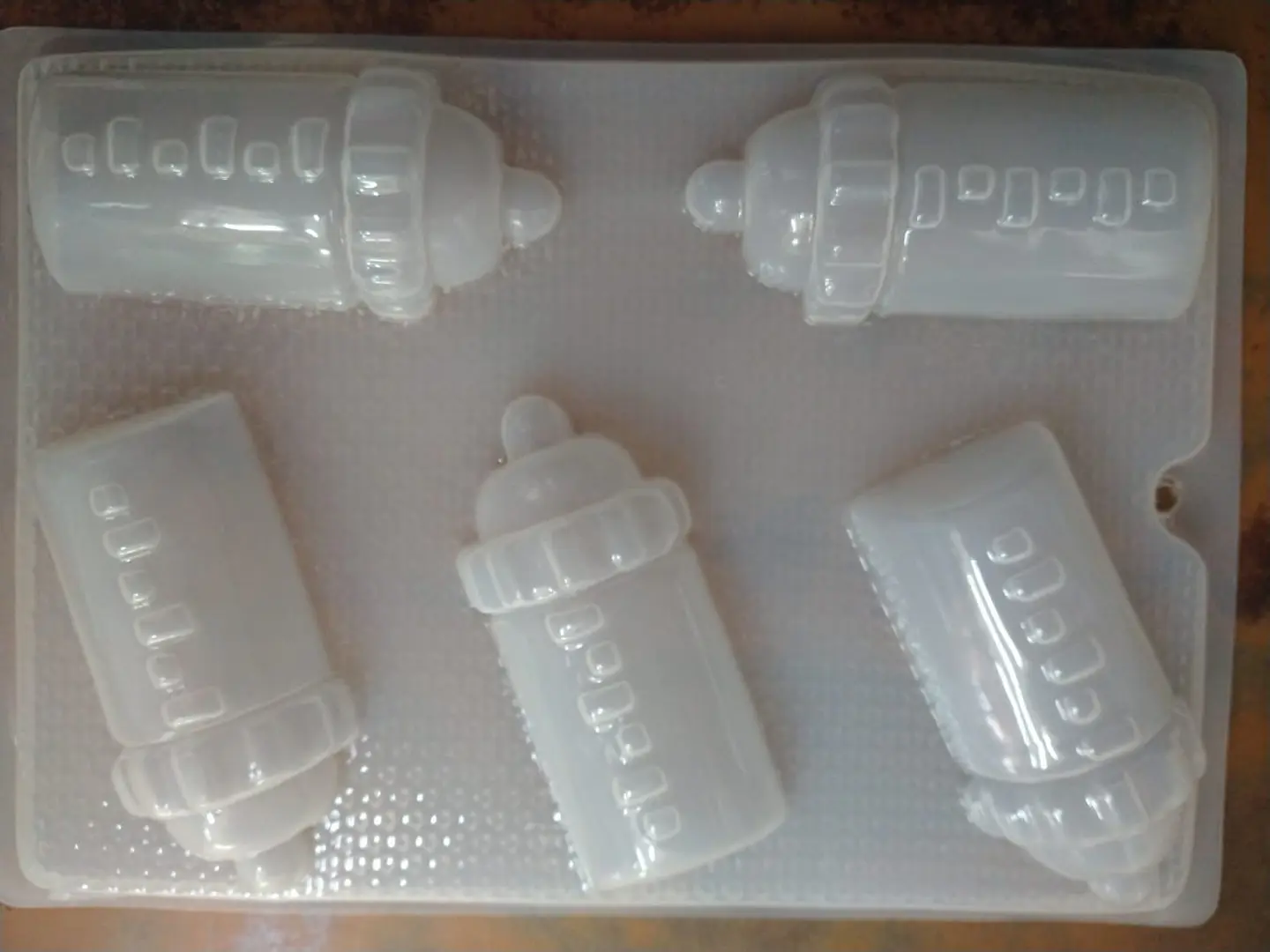  Molde para gelatina chico biberones 1