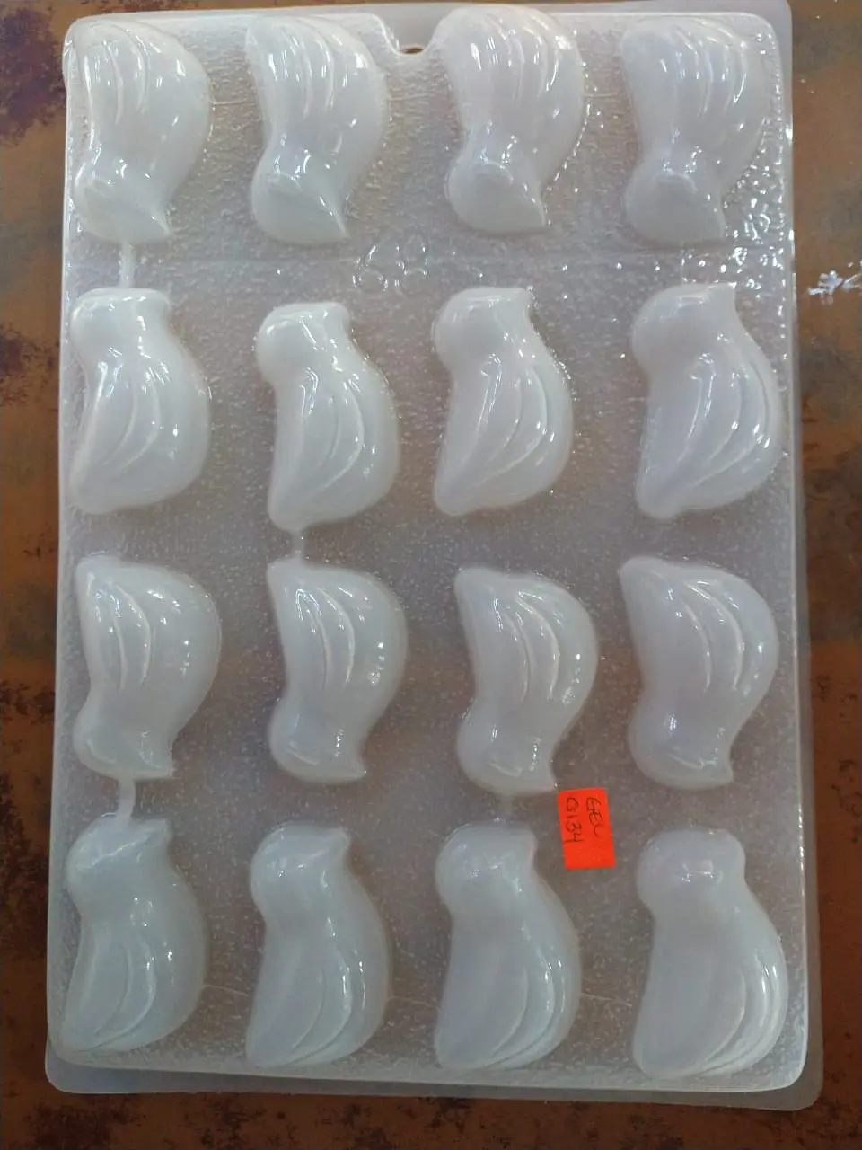  Molde para gelatina chico platanos 1