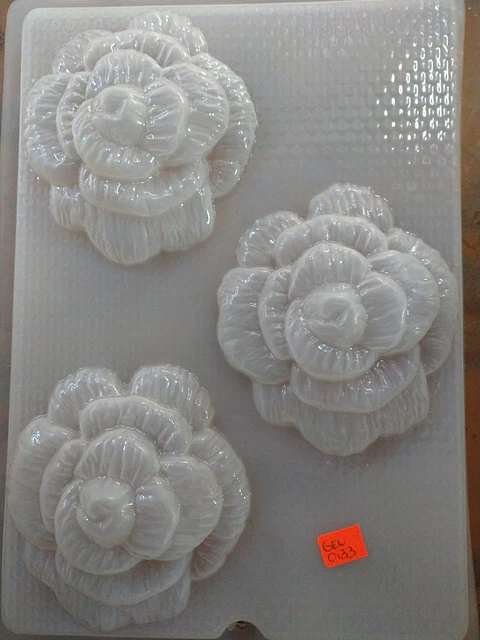  Molde para gelatina chico rosa 3 cav.