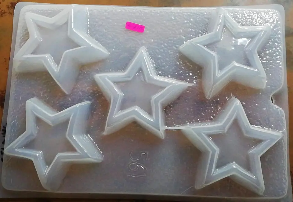  Molde para gelatina chico estrella doble 1