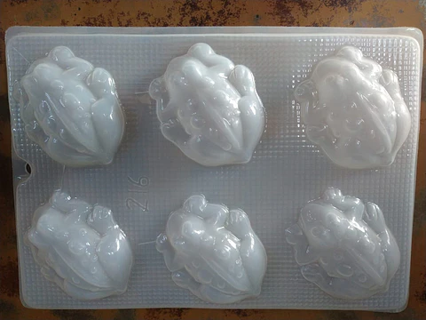  Molde para gelatina chico sapitos
