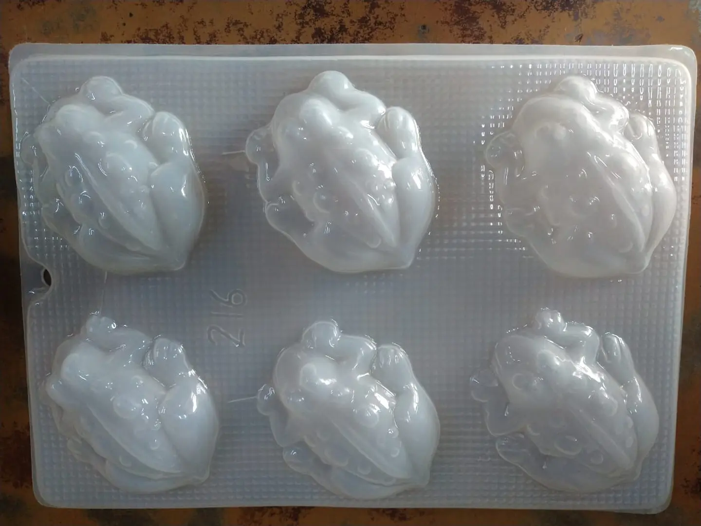  Molde para gelatina chico sapitos 1