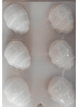 Molde para gelatina chico huevos pascua