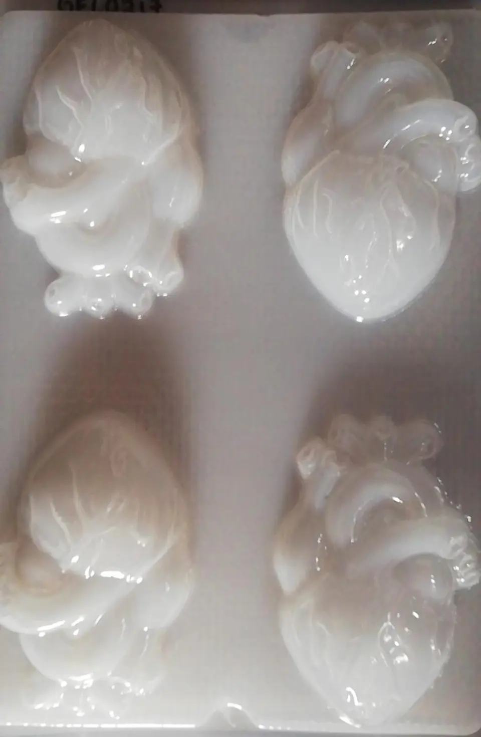  Molde para gelatina chico corazon real 1