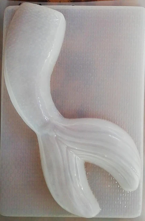  Molde para gelatina chico cola de sirena