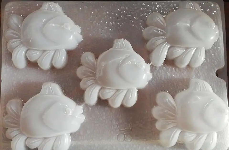  Molde para gelatina chico peces #38 1