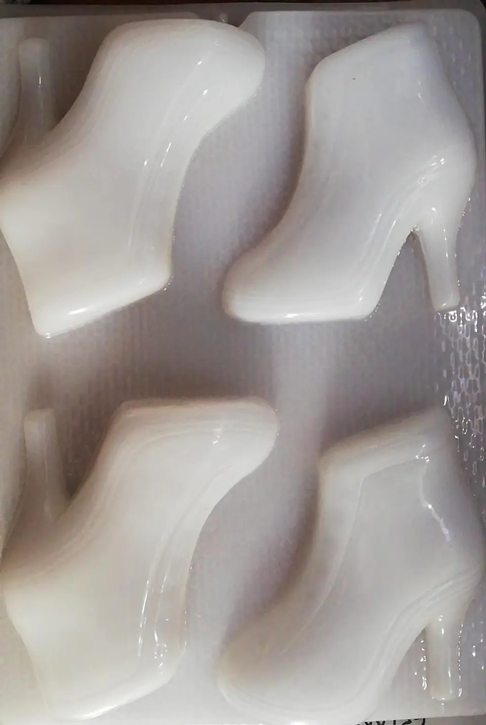  Molde para gelatina chico botines de mujer 1