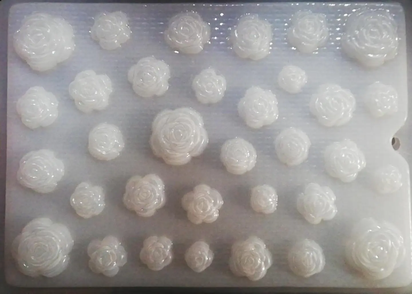  Molde para gelatina chico rosas 1